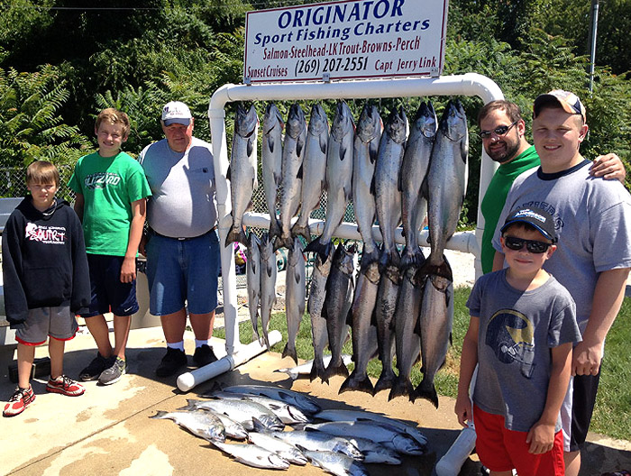 Originator Fishing Charter :: Come Fish Lake Michigan from the Port of St. Joseph, Michigan