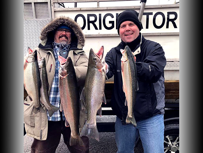 Originator Fishing Charter :: Terrific Catch on the St Joe River